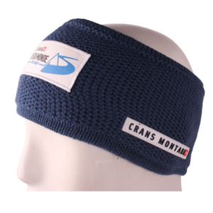 Crans Montana Ski World Cup Headband Blue